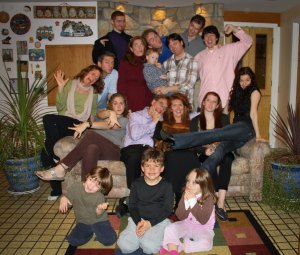 Silly Salvatoriello family photo